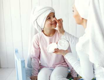 Cosmética econatural infantil, productos seguros y saludables