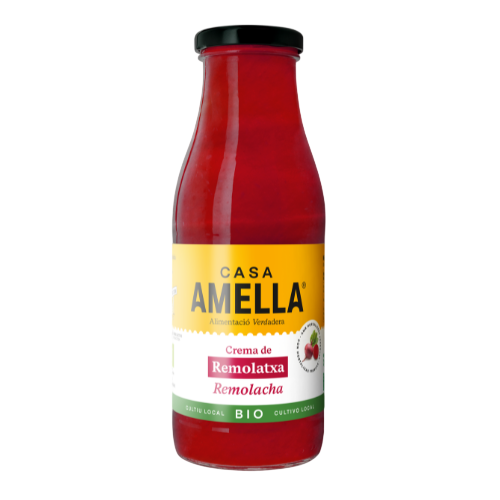 Crema de Remolacha Bio, ligera y llena de sabor