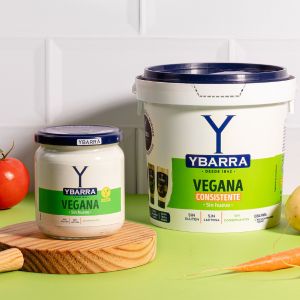 Ybarra lanza su nueva mayonesa Vegana